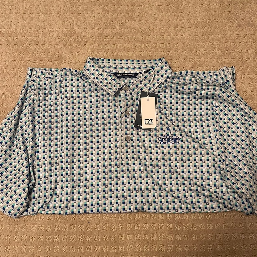 Cutter and Buck golf polo